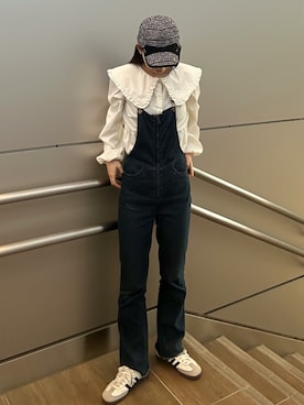 「Chapeau d' O（シャポードオー）のアイテム」を使った、にこさん（レディース・165cm）の春コーディネート