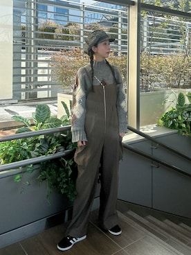 にこさん（レディース・165cm）の冬コーディネート