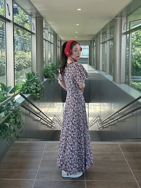 にこさん（骨格ウェーブ・レディース・165cm）の夏コーディネート