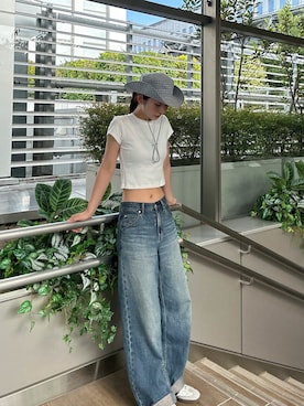 にこさん(レディース・165cm)の夏コーディネート