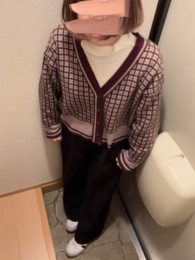 「Mayree（メイリー）のアイテム（パンツ）」を使った、eriさん（レディース・160cm）の春コーディネート