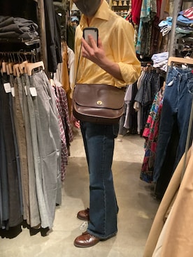 「イエローシャツ」｜むらさん（メンズ・175cm）の春コーディネート