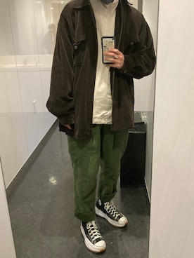「runstarhike」｜むらさん（メンズ・175cm）の冬コーディネート