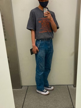 「runstarhike」｜むらさん（メンズ・175cm）の夏コーディネート