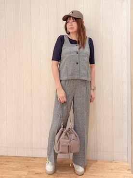 「SHOO・LA・RUE（シューラルー）のアイテム」を使った、あーやさん（レディース・166cm）の秋コーディネート