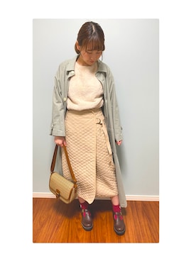 「SM2（エスエムツー）のアイテム（ジャケット/アウター）」を使った、あい。さん（レディース・154cm）の春コーディネート