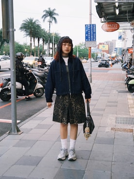 YIWEI🐼さん(レディース・155cm)の春コーディネート