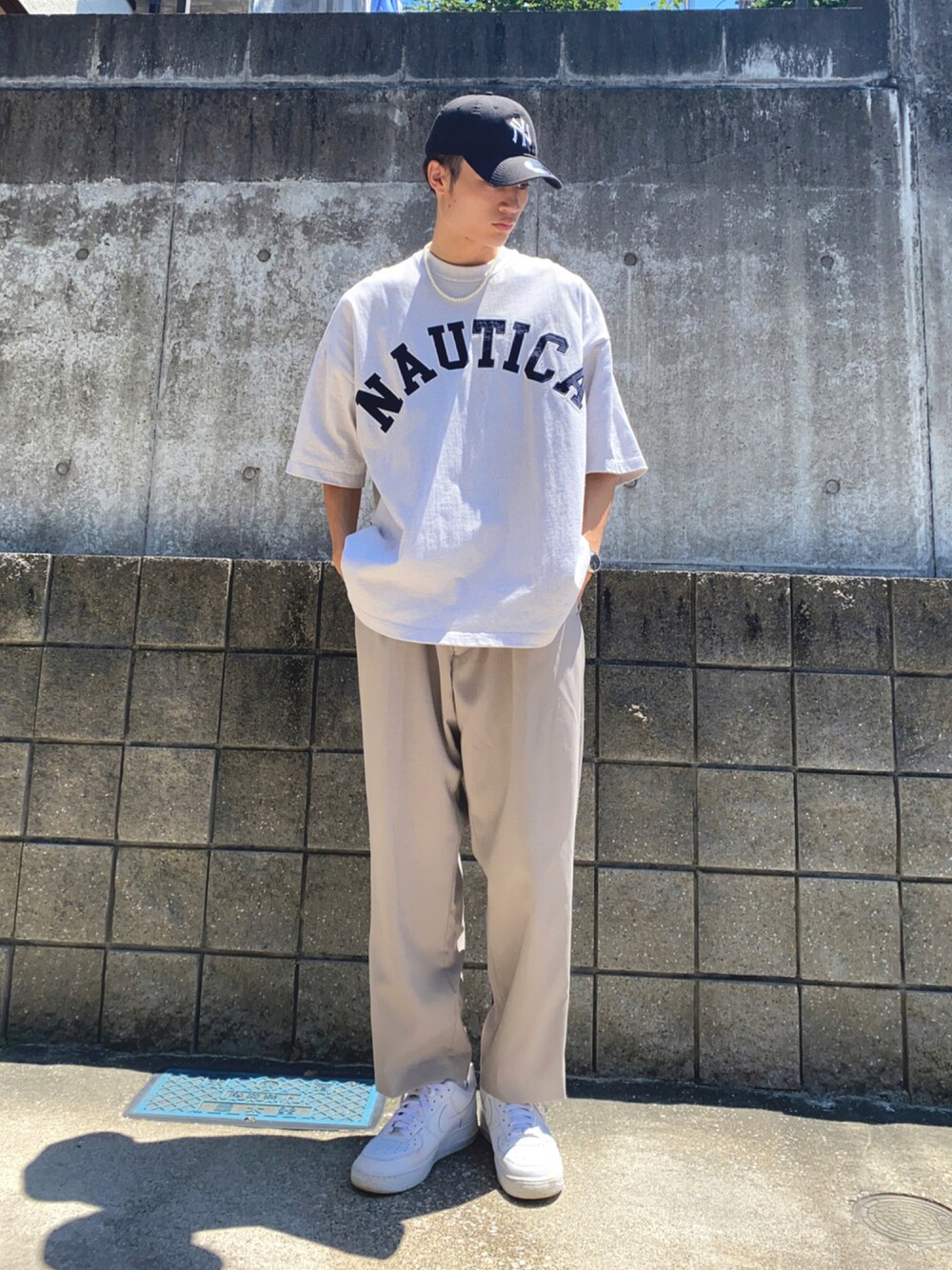 セットアップを使った「nautica」のメンズ人気ファッション