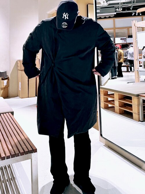Snow Peak（スノーピーク）の「Indigo C/N Down Coat（ダウン