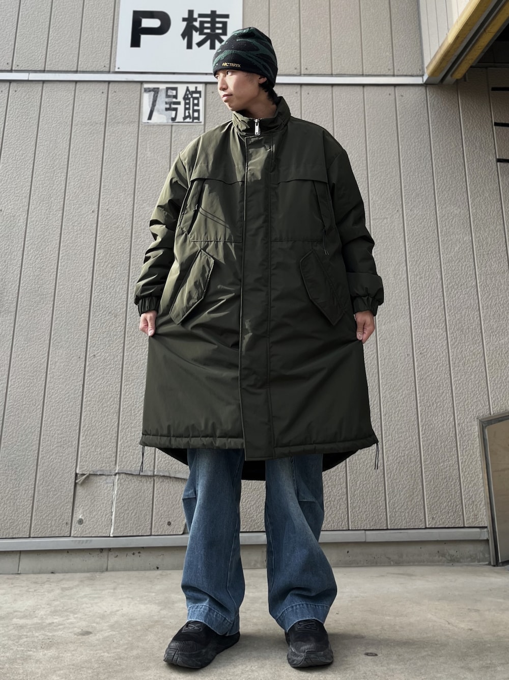 ZARAのダウンジャケット/コートを使った「カーキ」の人気 ZARAのダウンジャケット/コートを使った「カーキ」の人気