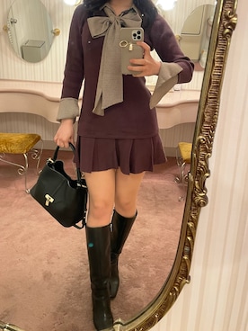 sabakoさん（レディース・158cm）の冬コーディネート