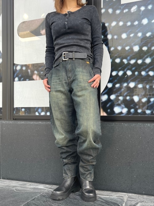 Jodphur 3D Jeans/ヴィンテージライク立体裁断ジョッパーズジーンズ