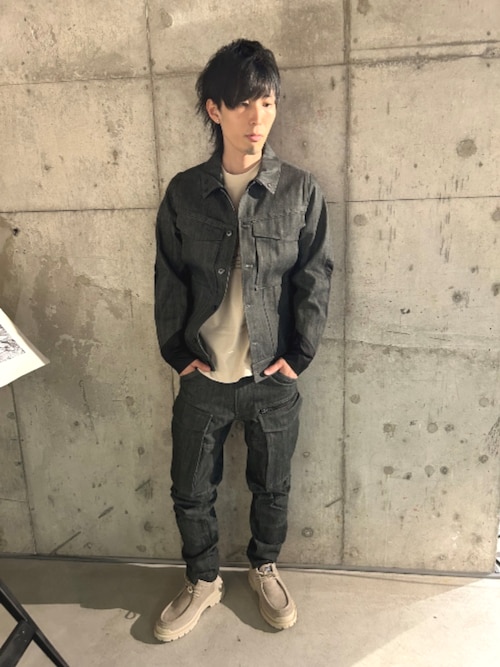 Rovic Zip 3D Regular Tapered Denim/立体裁断レギュラーテーパード