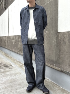「G-STAR（ジースター）のアイテム」を使った、G-Star RAWさん（メンズ・180cm）の春コーディネート