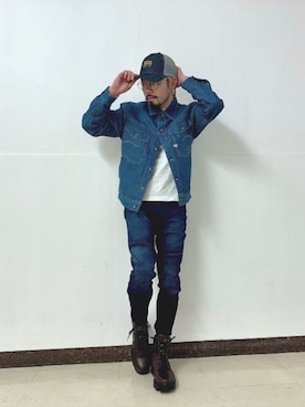 「G-STAR RAW（ジースターロゥ）のアイテム（ジャケット/アウター）」を使った、G-Star RAWさん（メンズ・170cm）の春コーディネート