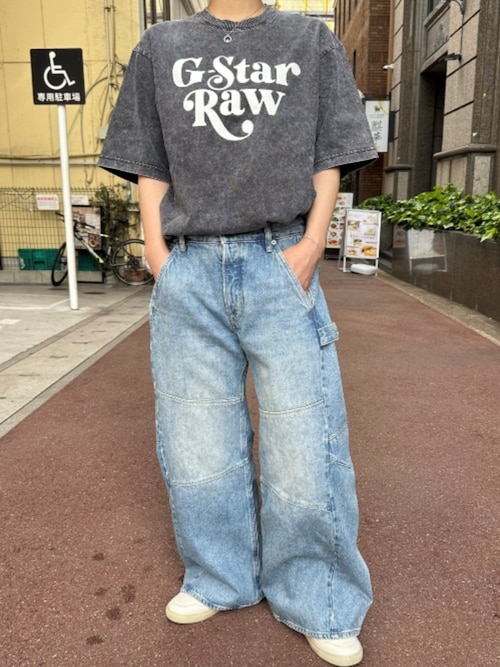 セール】BOWEY 3D EXTREME CARPENTER LOOSE JEANS/立体裁断