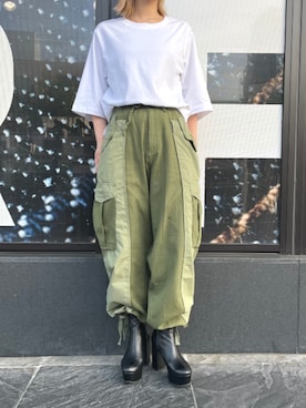 「G-STAR（ジースター）のアイテム」を使った、G-Star RAWさん（レディース・161cm）の春コーディネート