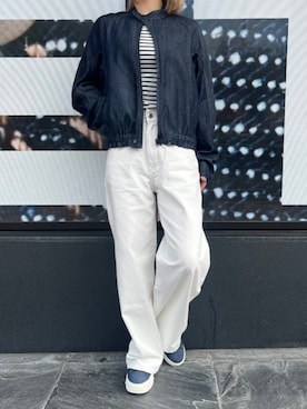 「G-STAR（ジースター）のアイテム」を使った、G-Star RAWさん（レディース・161cm）の春コーディネート