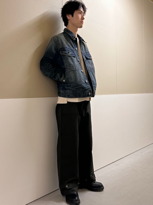 Tweeter Brushed Long Sleeve T-Shirt/ヘビーウェイトワッフルロングスリーブTシャツ