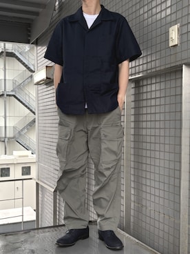 G-STAR（ジースター）の「E UTILITY CROPPED SHIRT（シャツ/ブラウス