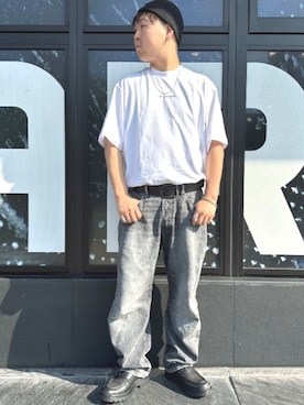 「ストレートデニム」｜G-Star RAWさん（メンズ・174cm）の秋コーディネート