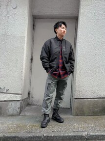 G-Star RAW ジースターロゥ 総柄プリント ミリタリージャケット S G-STAR RAW (ジースターロゥ) R-3N BOXY SHIRT (R-3N ボクシー
