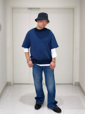 「G-STAR（ジースター）のアイテム」を使った、G-Star RAWさん（メンズ・175cm）の春コーディネート