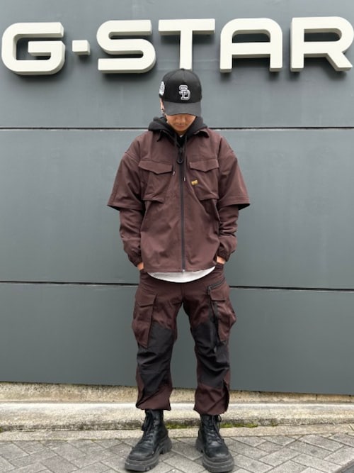セール】ROVIC ZIP 3D LOOSE PANTS/立体裁断ワイドルーズカーゴ