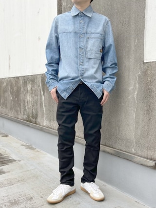 【美品】G-STAR RAW メンズデニムシャツ XXL G-Star RAW｜【公式ショップ】SLANTED DOUBLE POCKET REGULAR