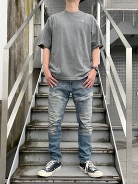 G-Star RAWさん（メンズ・180cm）の春コーディネート