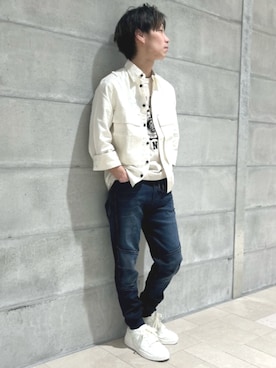 G-Star RAWさん（メンズ・165cm）の春コーディネート