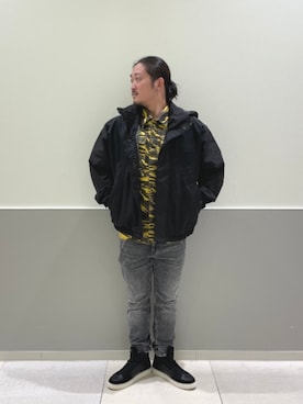 「G-STAR RAW（ジースターロゥ）のアイテム（ジャケット/アウター）」を使った、G-Star RAWさん（メンズ・170cm）の春コーディネート