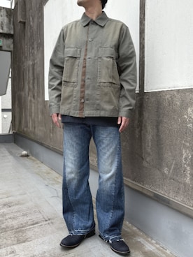 「G-STAR（ジースター）のアイテム」を使った、G-Star RAWさん（メンズ・180cm）の春コーディネート