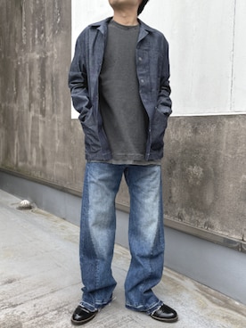 「G-STAR（ジースター）のアイテム」を使った、G-Star RAWさん（メンズ・168cm）の春コーディネート