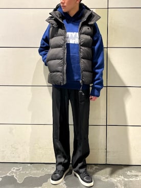 「G-STAR RAW（ジースターロゥ）のアイテム（ジャケット/アウター）」を使った、G-Star RAWさん（メンズ・173cm）の冬コーディネート