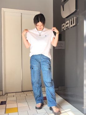 G-Star RAWさん（レディース・160cm）の夏コーディネート