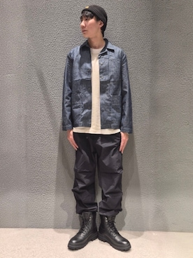 「G-STAR（ジースター）のアイテム」を使った、G-Star RAWさん（メンズ・175cm）の春コーディネート