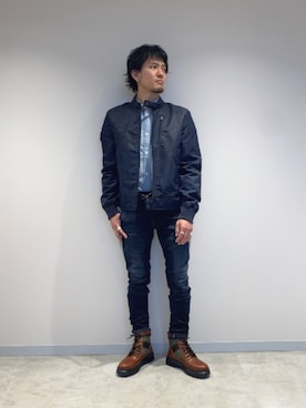 G-Star RAWさん（メンズ・167cm）の春コーディネート