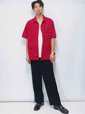 ビーンズ　おいちょさん（メンズ・180cm）の夏コーディネート