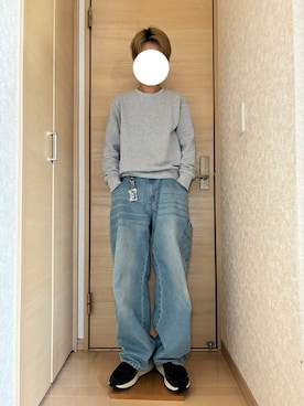 「Reebok(リーボック)のアイテム」を使った、萩さん(レディース・160cm)の秋コーディネート