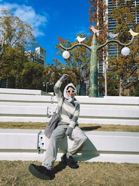 「pr」｜kimiratsukaさん（レディース・155cm）の冬コーディネート