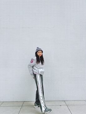 「スポーツミックス」｜kimiratsukaさん（レディース・155cm）の冬コーディネート