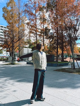 「pr」｜kimiratsukaさん（レディース・155cm）の冬コーディネート