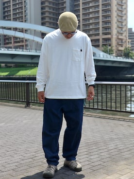 「アウトドアミックス」｜ぼんじりさん（メンズ・179cm）の秋コーディネート