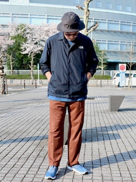 ぼんじりさん(メンズ・179cm)の春コーディネート