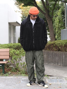 ぼんじりさん（メンズ・179cm）の秋コーディネート