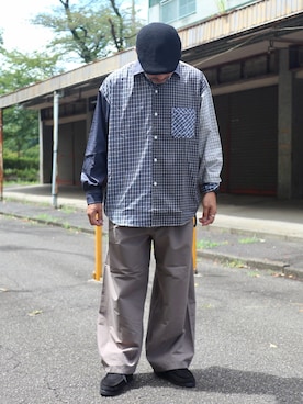 ぼんじりさん（メンズ・179cm）の秋コーディネート