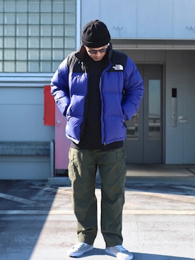 「ヌプシジャケット」｜ぼんじりさん（メンズ・179cm）の秋コーディネート