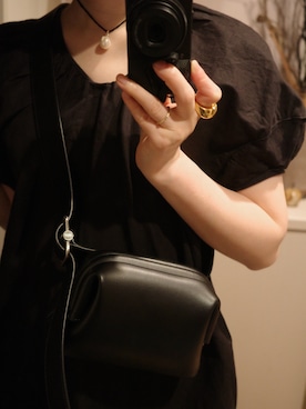 「TODAYFUL（トゥデイフル）のアイテム（リング）」を使った、nayumiさん（レディース・158cm）の夏コーディネート