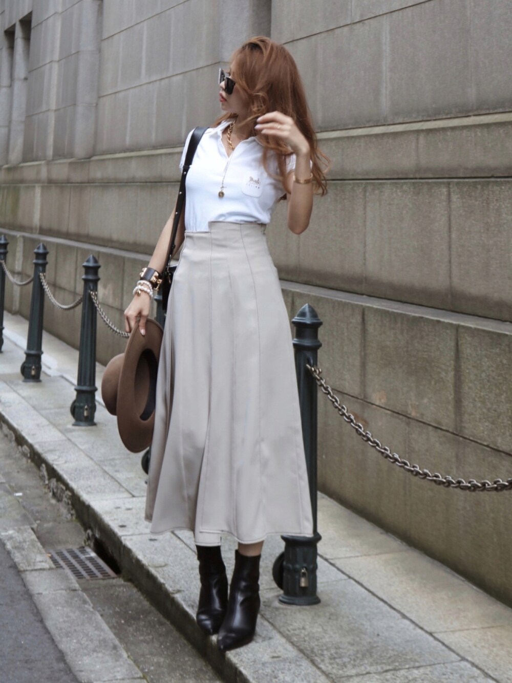 CELINE 22年 レディース ポロシャツ ネイビー 夏 XL CELINEの